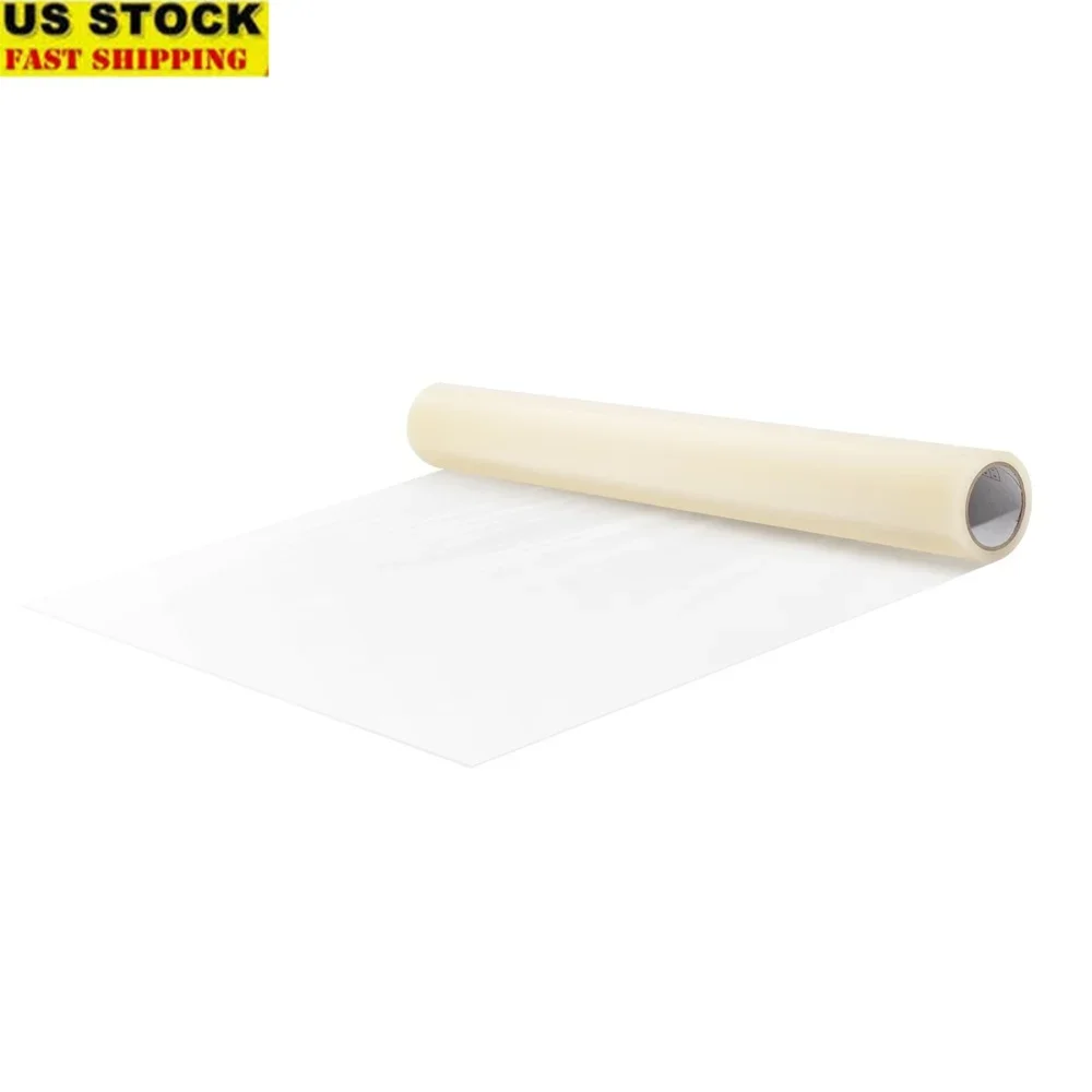 

Transparent Carpet Protection Film 24x100 Adhesive Roll Easy Cut Waterproof Floor Covering Stain Scratch Resistant Polyethylene