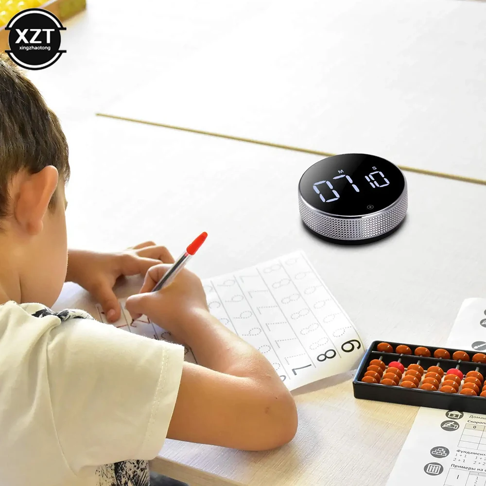 Digital Smart Timer Kitchen Magnetic Electronic Cooking Shower Study Stopwatch Manual Countdown Alarm Clock