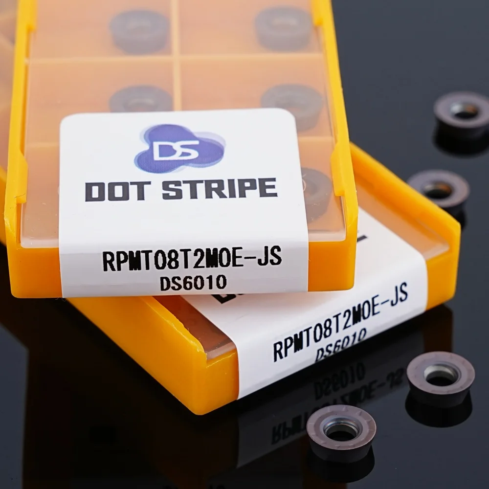 

RPMT08T2 RPMT10T3 RPMW1003 RPMT1204 RPMT1606 MOE JS Carbide Milling Cutting Tool RPMT 08T2 10T3 1204 1606 RPMW 1003 10PCS