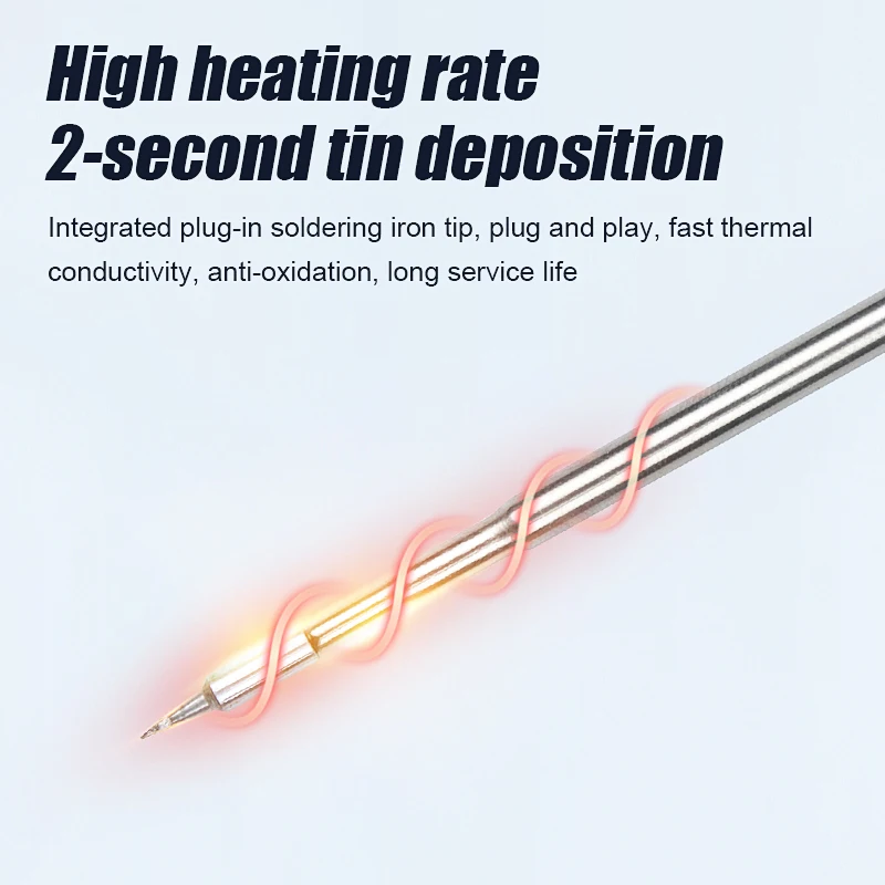 C470 Soldering Iron Station Multifunction Dynamic LED Display Temperature Control Repair Welding Tool Set forIndustrial Repair 5