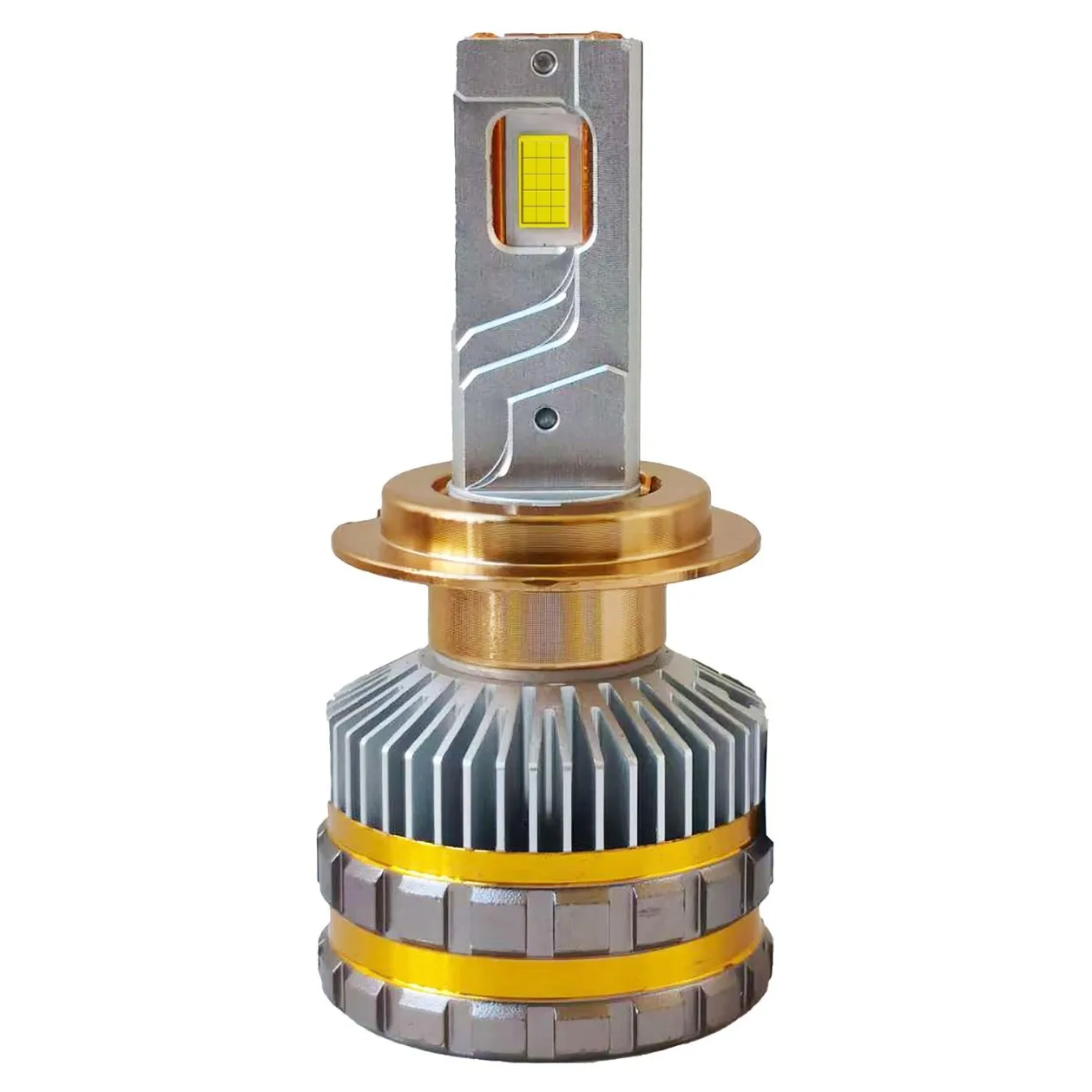 

Car LED headlight H7 super bright 9005 far and near integrated H4 strong light bulb H11 three copper tubes