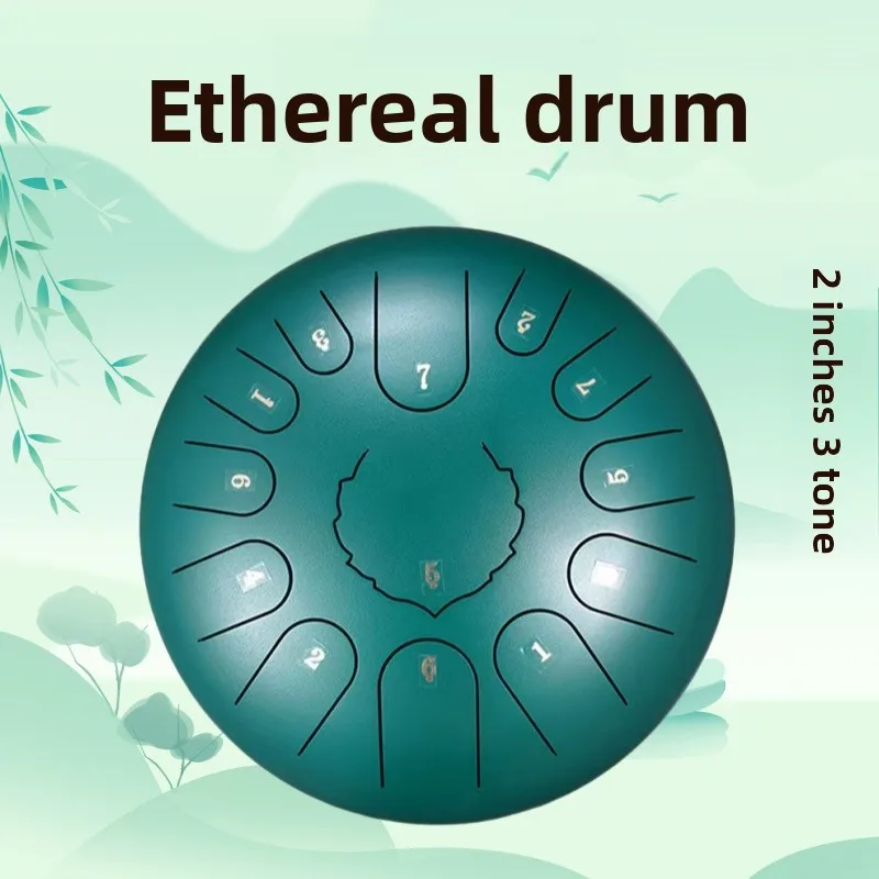 Ethereal Drum 12 Inch 13 Tone Professional Playing Instrument Worry-free Novice Entry Steel Tongue Drum Instrument