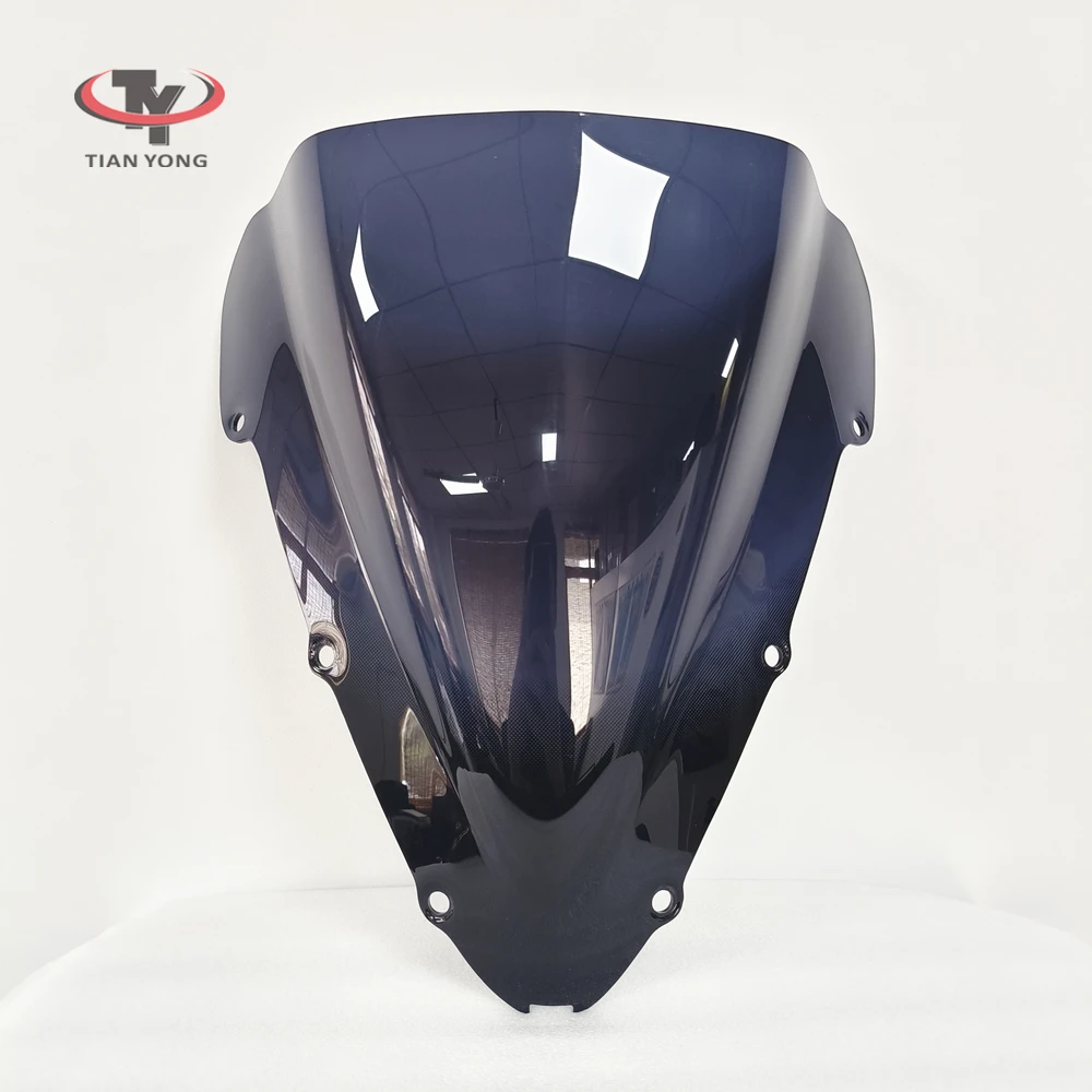 Motorcycle Windscreen CBR600F4i CBR 600 F 4i For Honda CBR600 F4i 2001 2002 2003 2004 2005 2006 2007 2008 Smoke Black Windshield