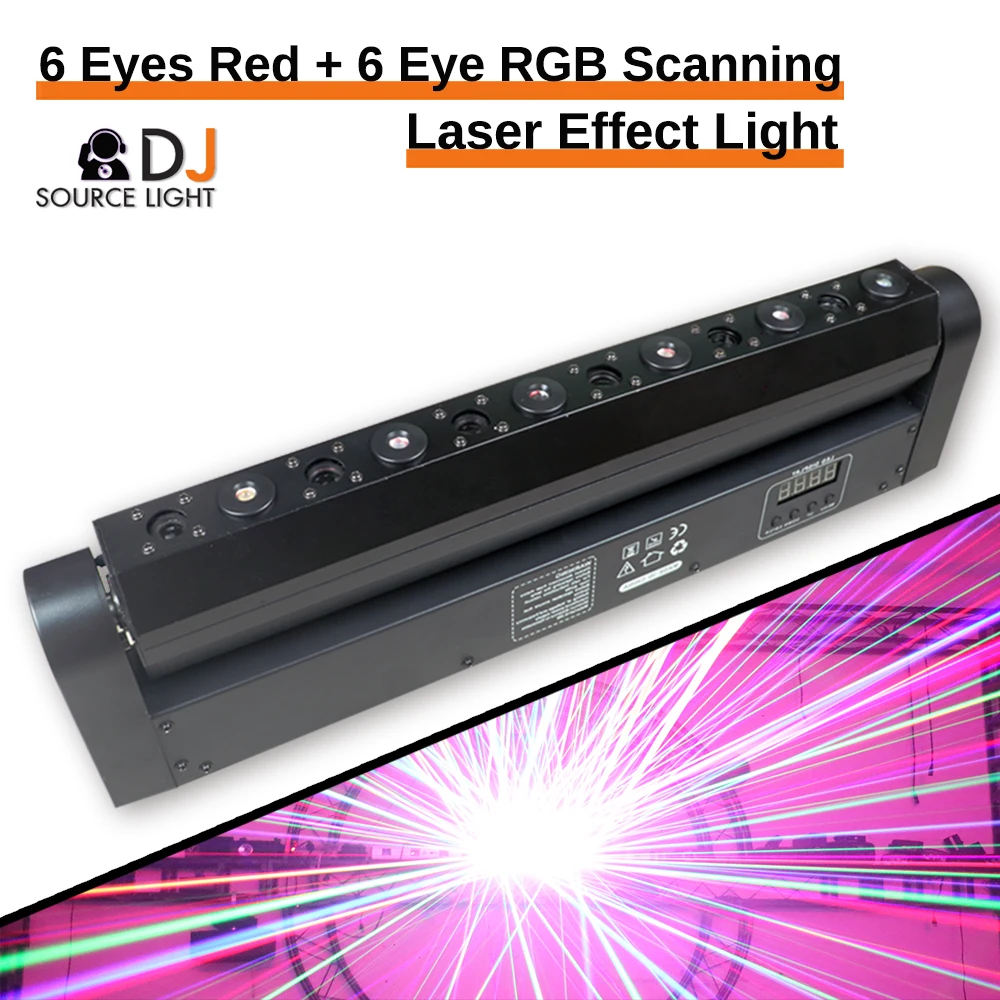 rgb scanning laser stage effect iluminacao feixe movendo projetor principal wash spot bar dj disco festa casamento vermelho olhos 01