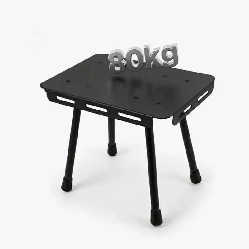 Mini Folding Camping Table Portable Outdoor Tactical Desk Small Coffee Side Table for Fishing Picnic Hiking Beach Compact
