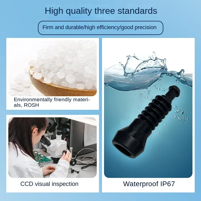 DJ7021-1.5-16 2-Hole Silicone Waterproof Dust Jacket, Automotive Wiring Harness Connector Sheath for SEAT Skoda Opel