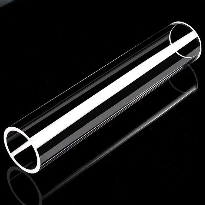 Quartz Glass Tube for Tube Furnace Scientific Research Transparent High-pressure High-temperature Resistant Corrosion-resistant