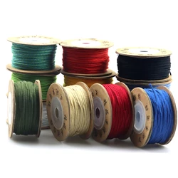 1MM/1.5MM Handmade Cotton Thread Tassel Thread DIY Colorful Bracelet Woven Tibetan Cotton Thread Jewelry Accessories