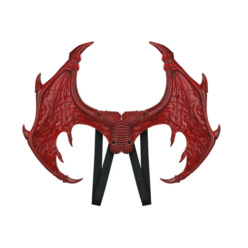 RP Dragon Suit Halloween Kids Party Decoration Dragon Wings Tail Mask Cosplay