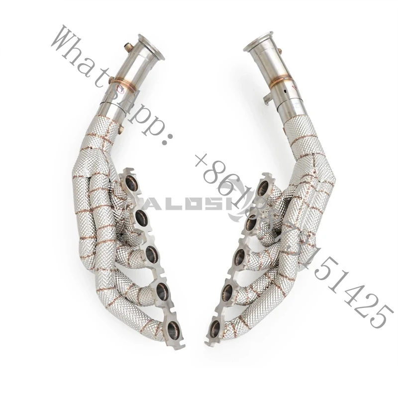 

Suitable Huracan EVO 5.2 2019-2024 High-Performance Stainless Steel Tube Muffler Exhaust System