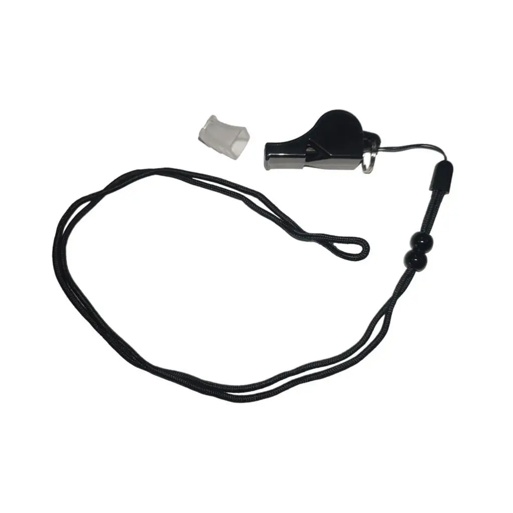 Outdoor Sports Whistle with Lanyard Emergency Survival Whistle Unisex