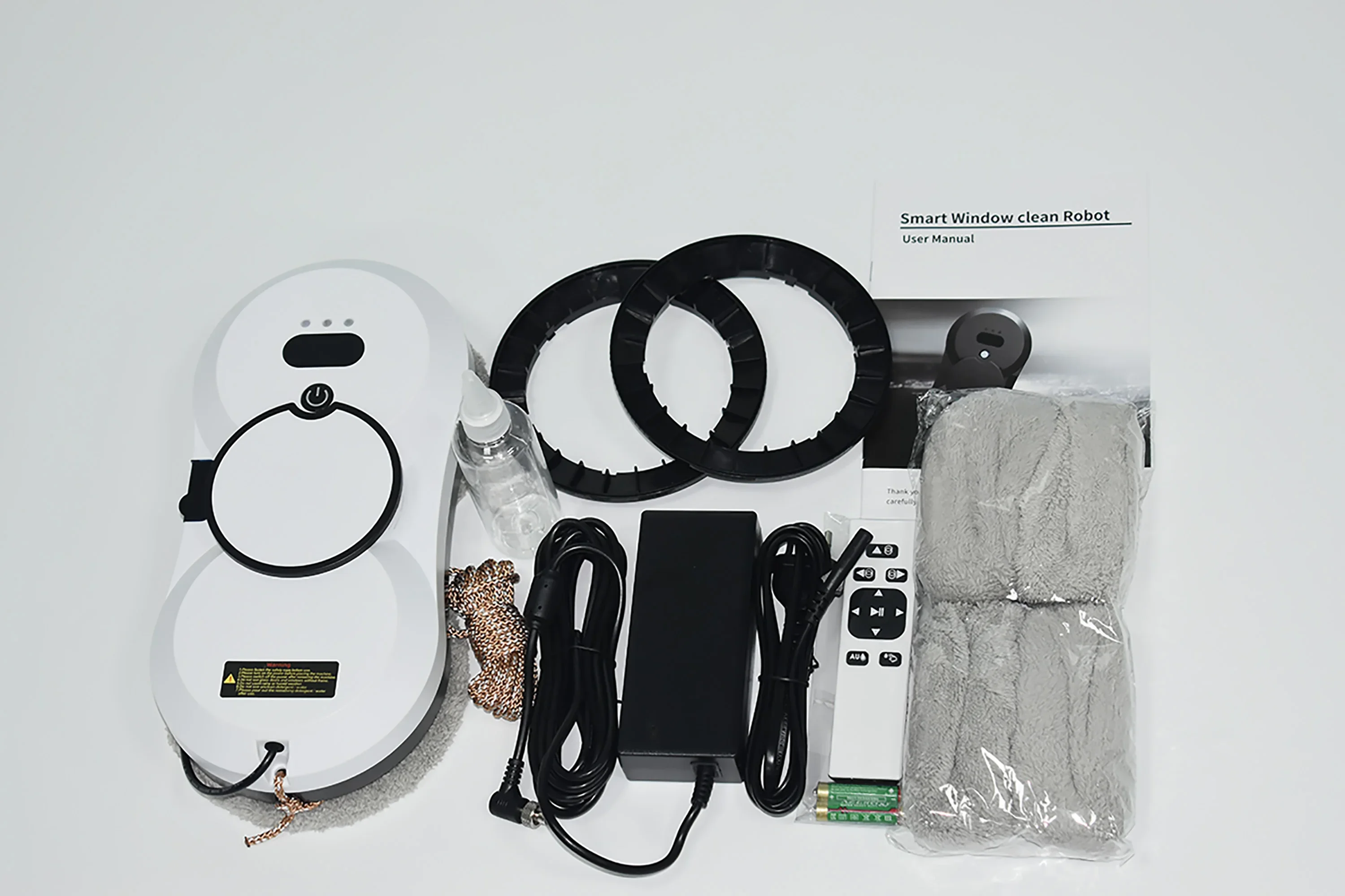 Smart Robot Cleaner Ultrasonic Window Glass Cleaning with Smartphone Remote Control Electric