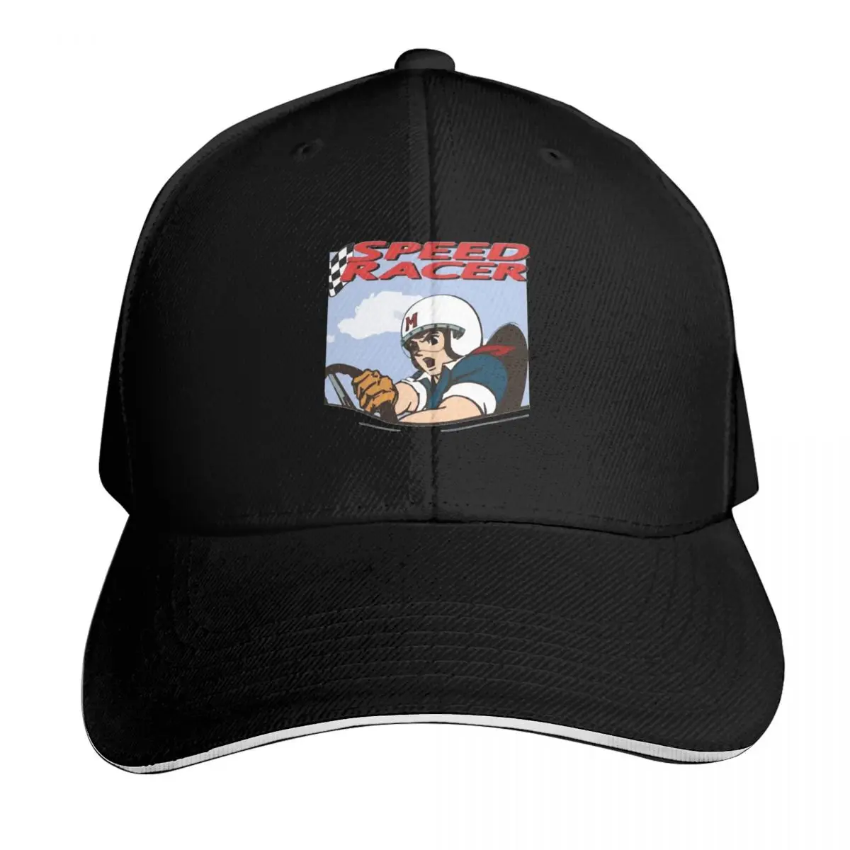 Women Men Speed Speed Racer - Lance Pulp Fiction Baseball Cap Contrast Two Tone Brim Snapback Flat Bill Strapback Dad Hat