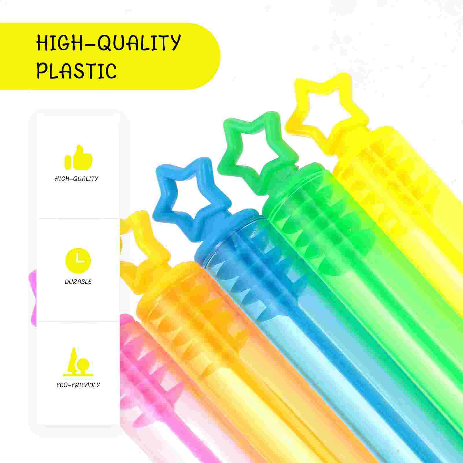 30 Pcs Toy Bubble Stick Blowing Bottle Wand Bottles Princess Kids Empty Solution Child