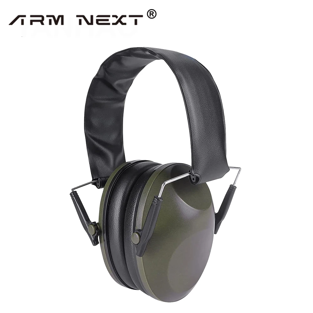 Shooting Ear Protection Earmuffs with NRR 21dB Noise Cancelling Safety Ear Muffs Hearing Protection for Shooting Range Foldable