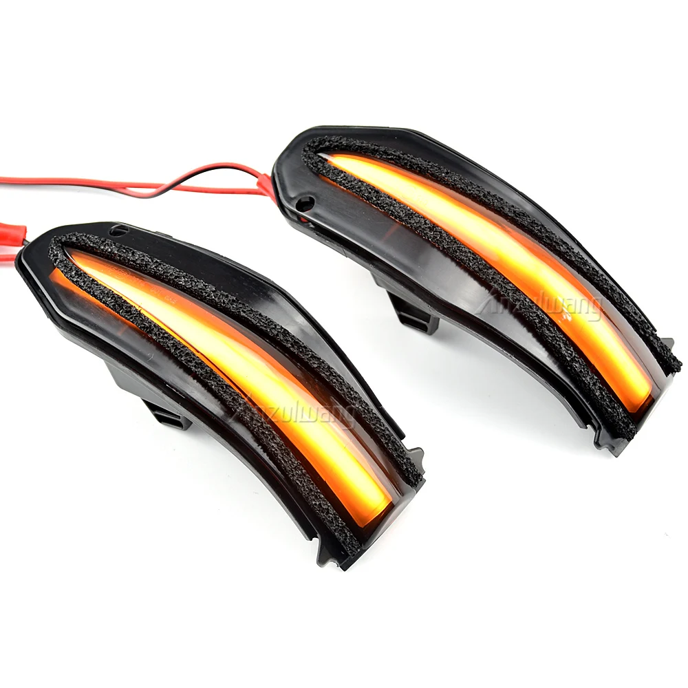 For Toyota 4Runner 2014 2015 2016 2017 2018 2019 2020 2021 LED Dynamic Turn Signal Light Side Wing Mirror Indicator Lamp Cover