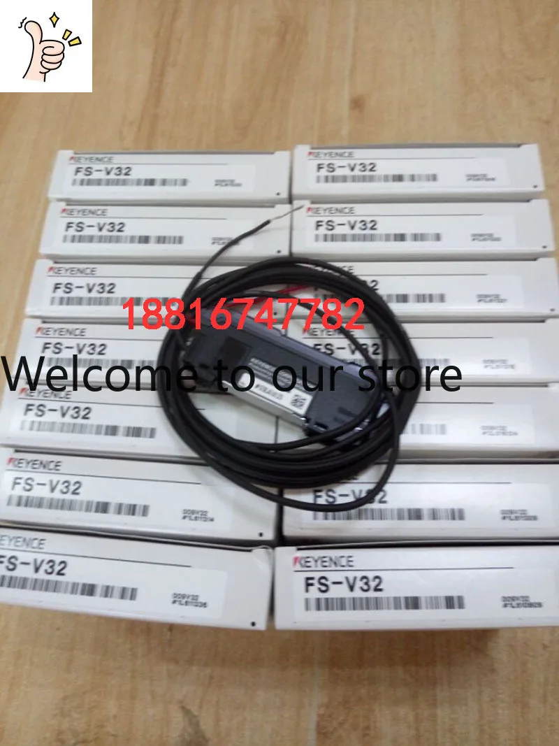 2026 Physical Picture FS-V32 Fiber Amplifier KEYENCE Brand New Original Spot Same-day Delivery, Consistent With Internal