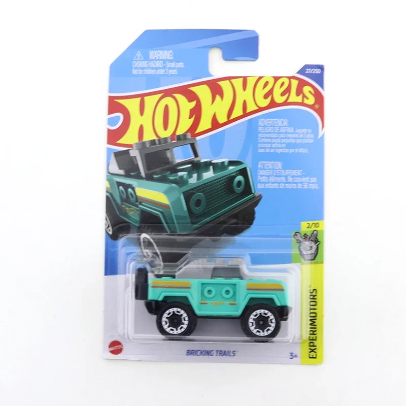 2022-27 Hot Wheels BRICKING TRAILS Mini Alloy Coupe 1/64 Metal Diecast Model Car Kids Toys Gift