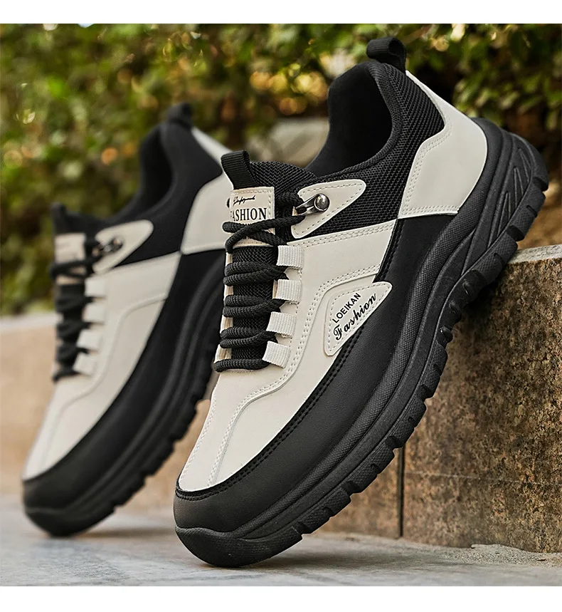 

Spring 2025 new fashion trend, durable British retro work shoes, outdoor sports waterproof casual shoes