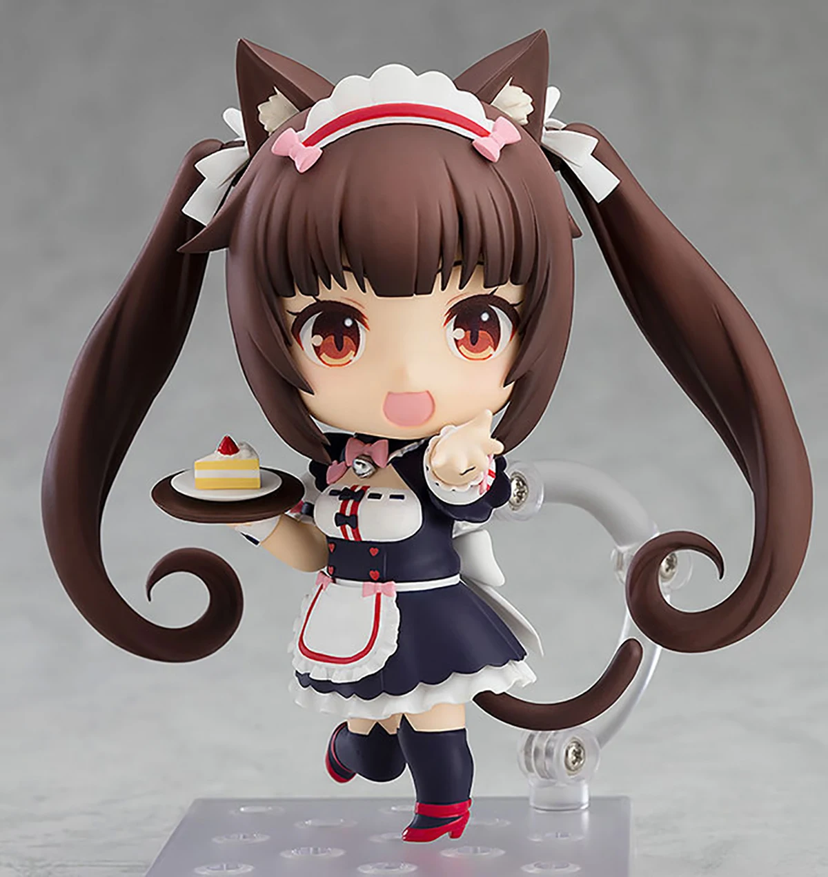 Oryginalne figurki/nakładki Nendoroid firmy Good Smile Company # 1238 Nekopara Chocola H=100mm Figurka Akcji Postaci z Gry Dekoracja