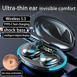 X55 Mini Earphone Wireless Earphone Headphones Noise Reduction Sport Game Sleep Bluetooth Earbuds HIFI Stereo Music Headset