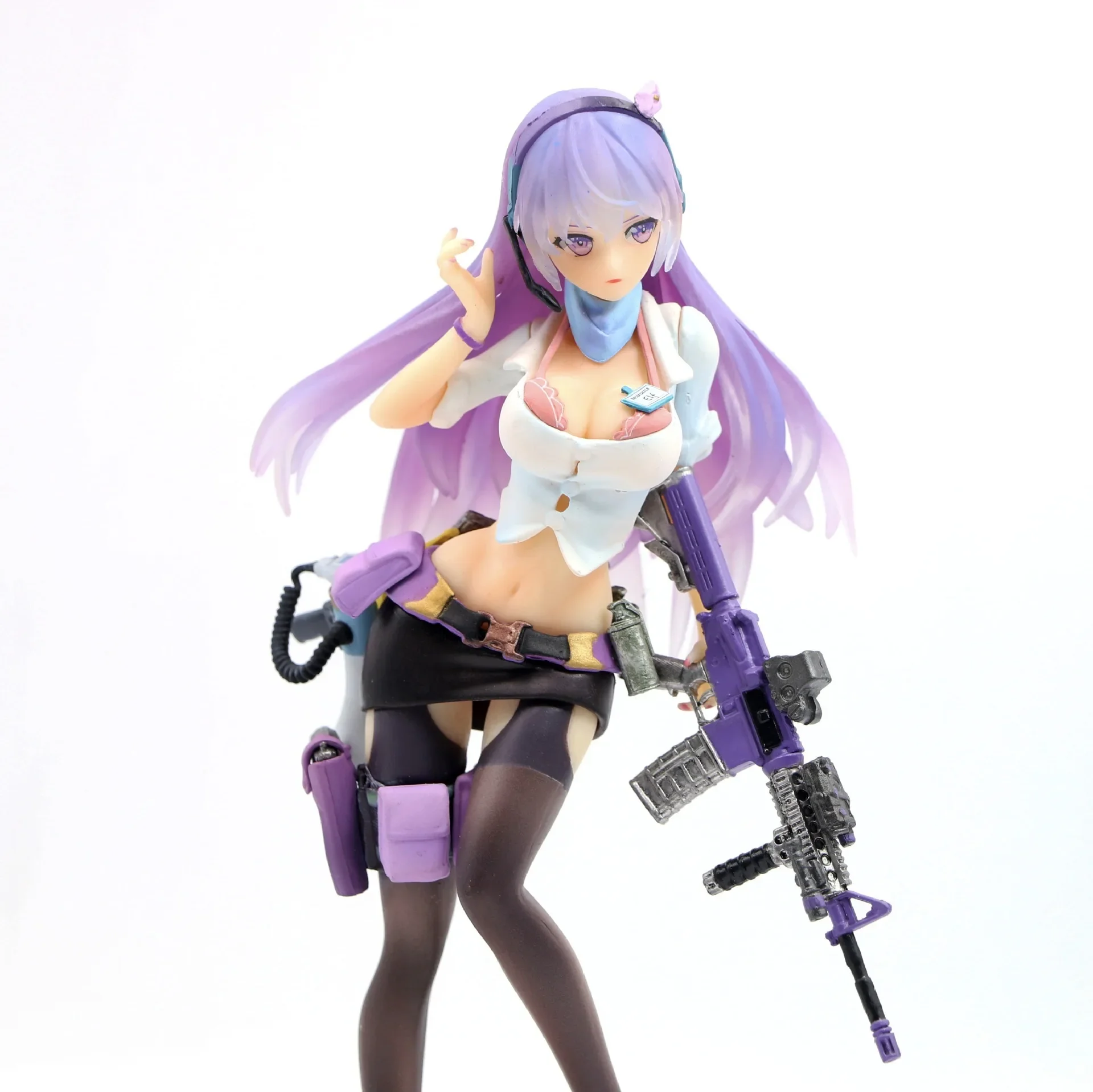 21cm Anime Sexy Figures After-School Arena - First Shot: All-Rounder ELF 1/7 Animation HAND MADE Beautiful Girl Action Figure