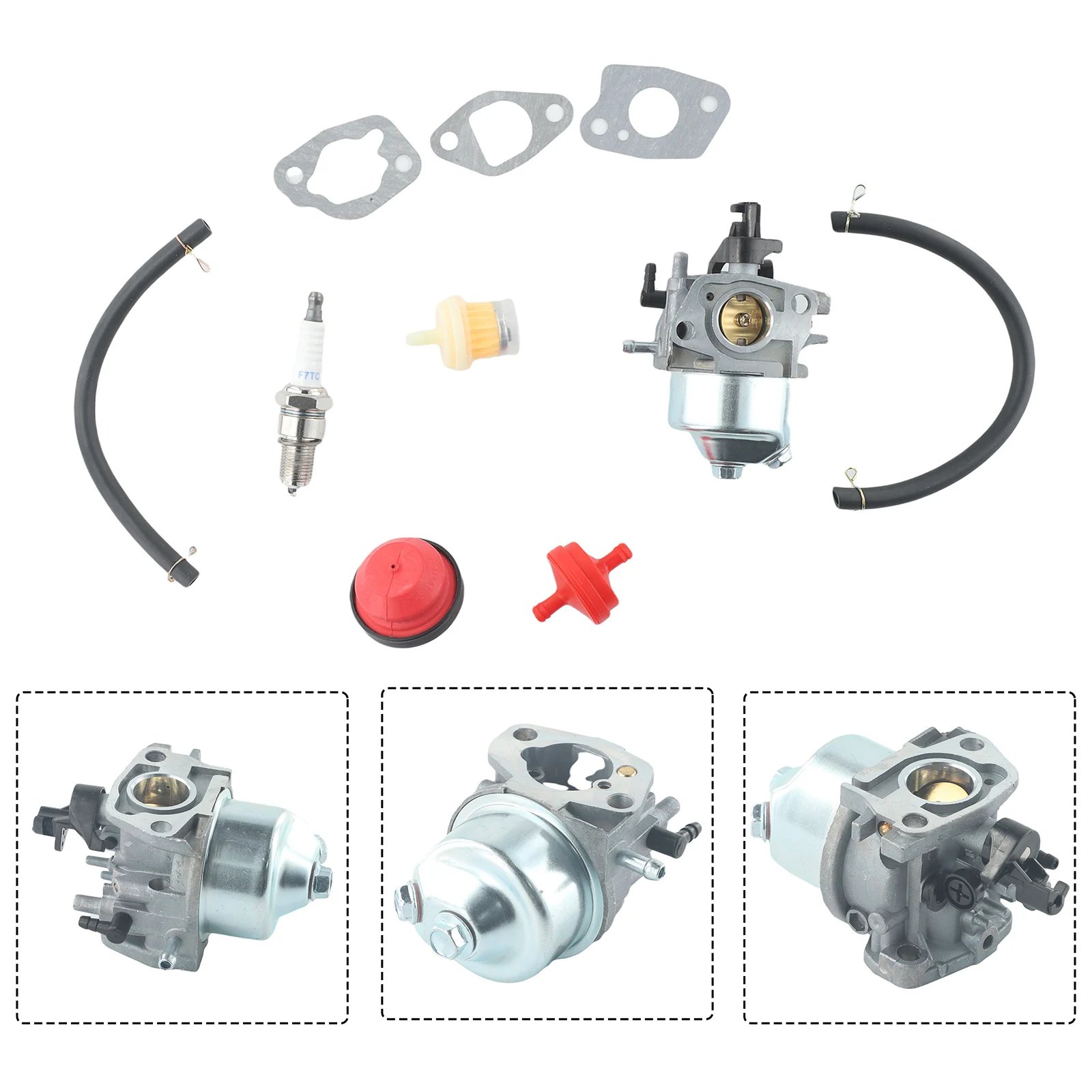 Carburetor Carb for PowerSmart DB2194SR 170cc Push Lawn Mower Delicate and Practical Long Lasting and Easy to Setup