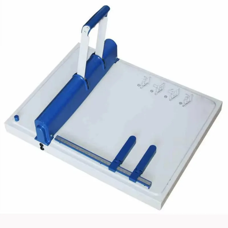 

Настольная машина для ручной биговки бумаги 340 мм (WD-340Y)