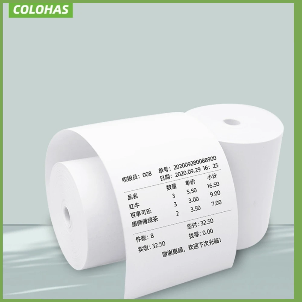 10PCS 57*25mm 30 MM Thermal Paper White Children Camera Instant Print Kids Camera Printing Paper Replacement Accessories Parts