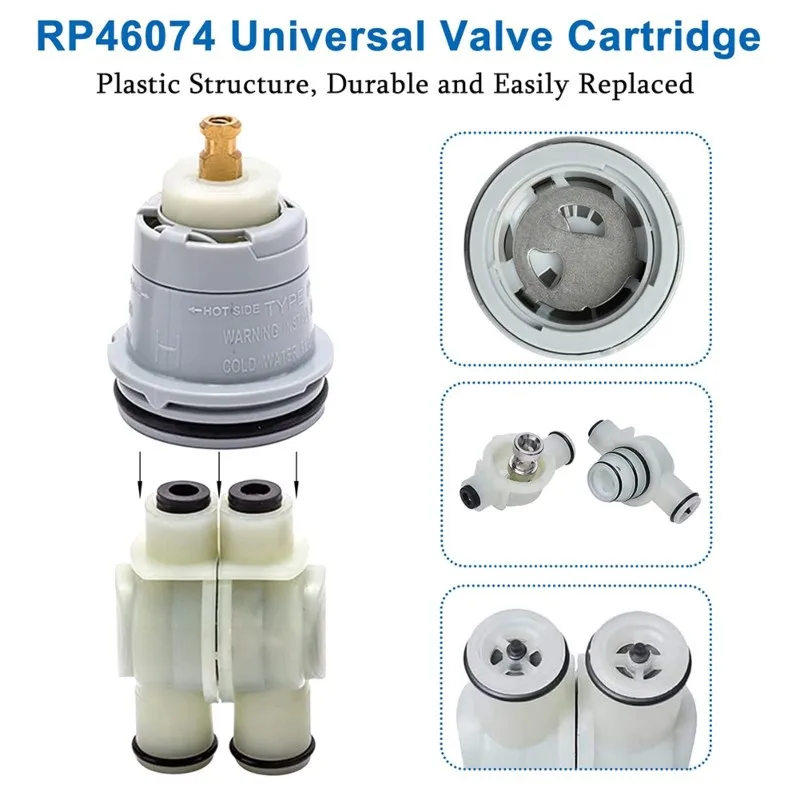 VELIF-For Delta Faucet RP46074 TUB SHOWER CARTRIDGE