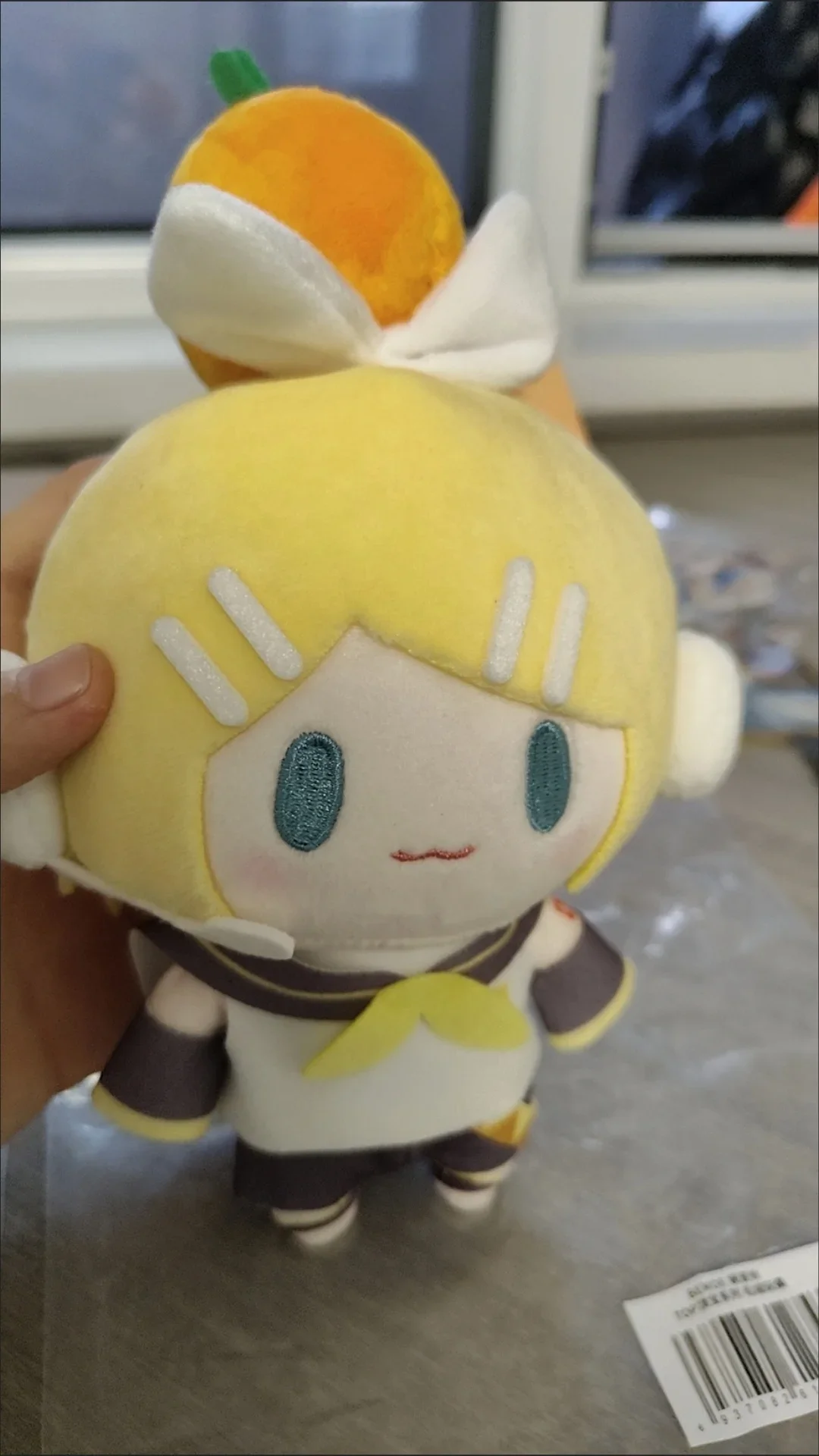 Original Miku Hatsune Rin Len Plush Stuffed Toy Fufu Top Treasure Series Vocaloid Cosplay Kaito Meiko Doll Animefigure Toys Gif