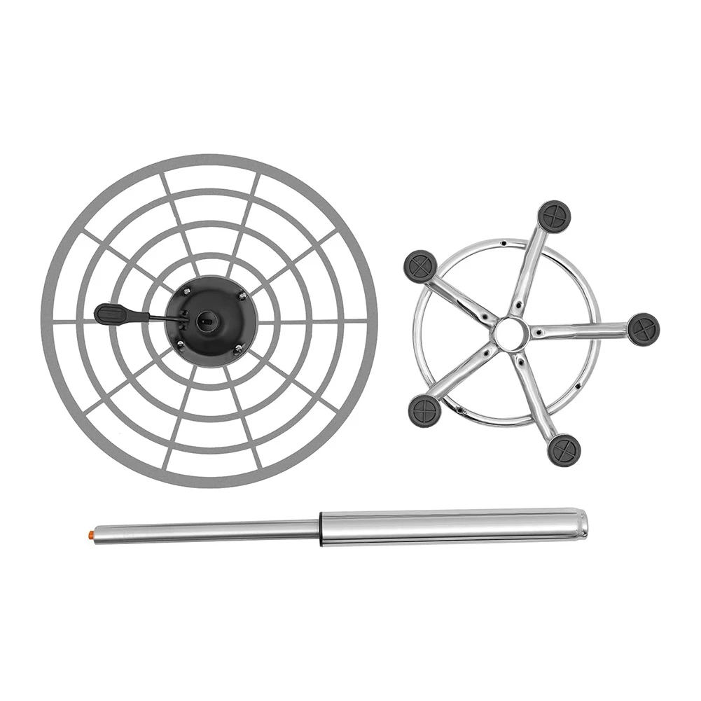 (A95Z) 360° Rotating Spray-Paint Rack, 23.6-31.5in Height Adjustable Stable Paint Rack for Door and Car Body