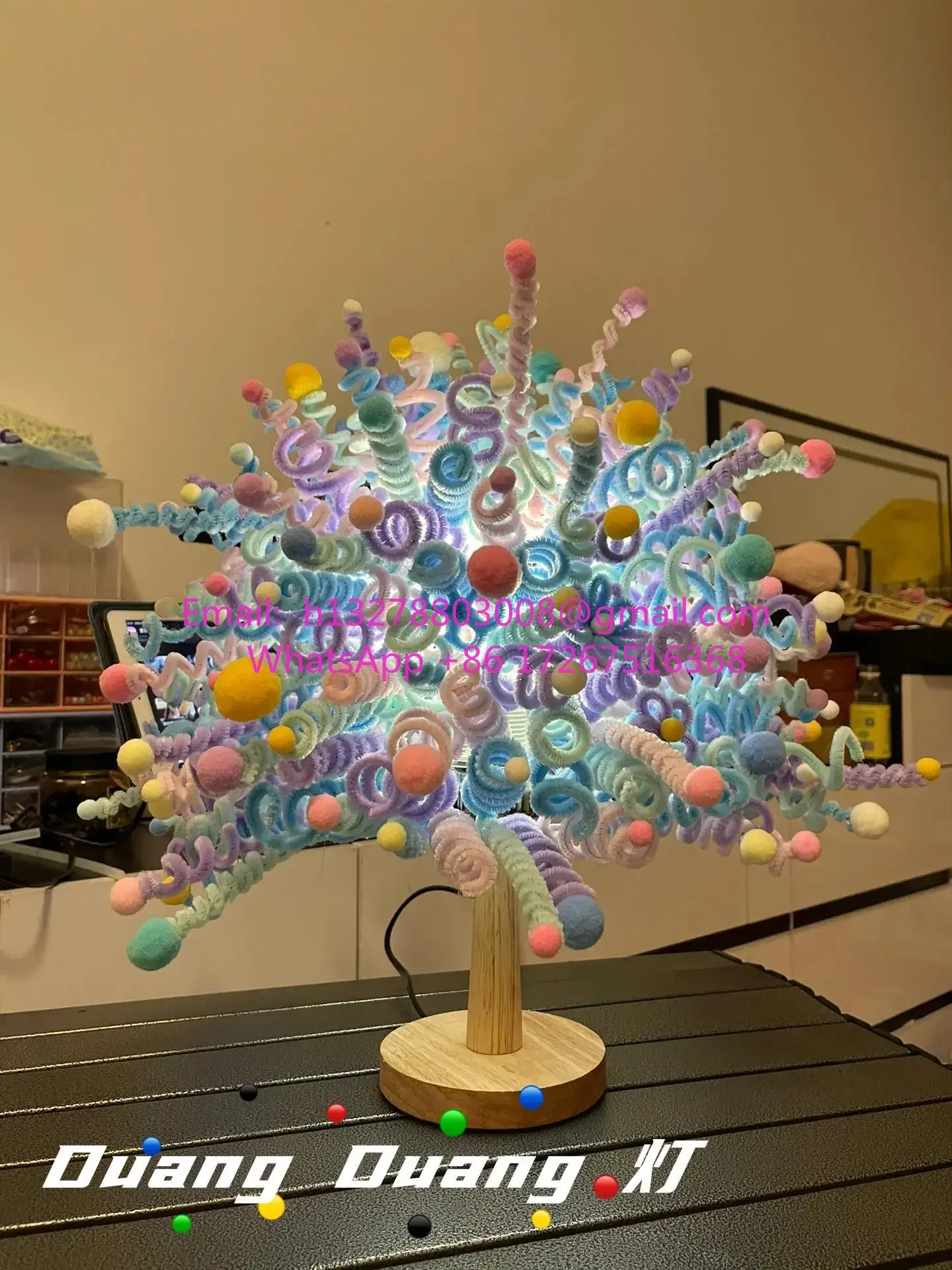 

Поворотная палочка ручной работы, подарок «сделай сам», домашний ночник, дуандуан, настольная лампа, материал, посылка, окружающий свет для друзей