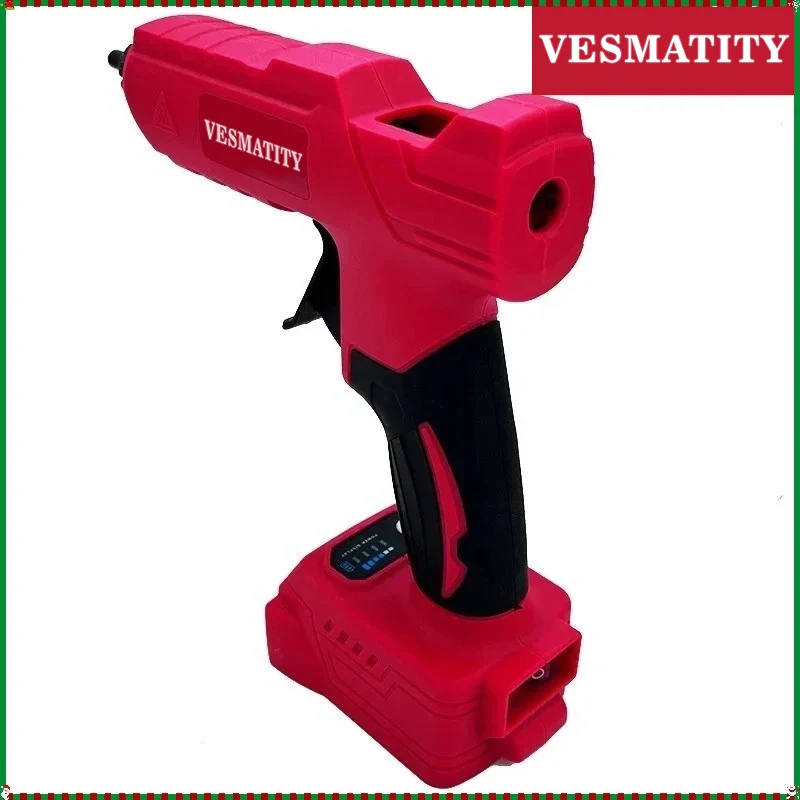 Cordless Electric Hot Melt Glue Gun Electric Glue Gun 11mm Glue Stick Hot Melt Welding Air Gun For Milwaukee 18V/20V Battery - view 6