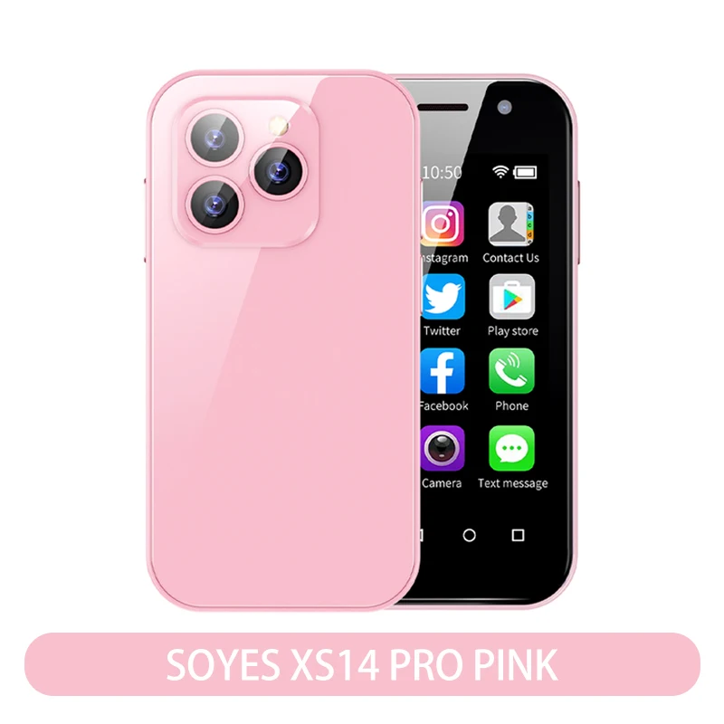 SOYES XS14 Pro 4Gミニスマートフォン Android 9.0 3GB+64GB 2600mAh