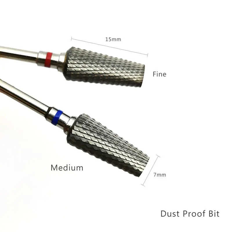 مثقاب مسمار من الكربيد المدبب من HYTOOS ، بتات مقاومة للأتربة ، قاطع مانيكير كهربائي ، ملحقات الأظافر ، جل إزالة
