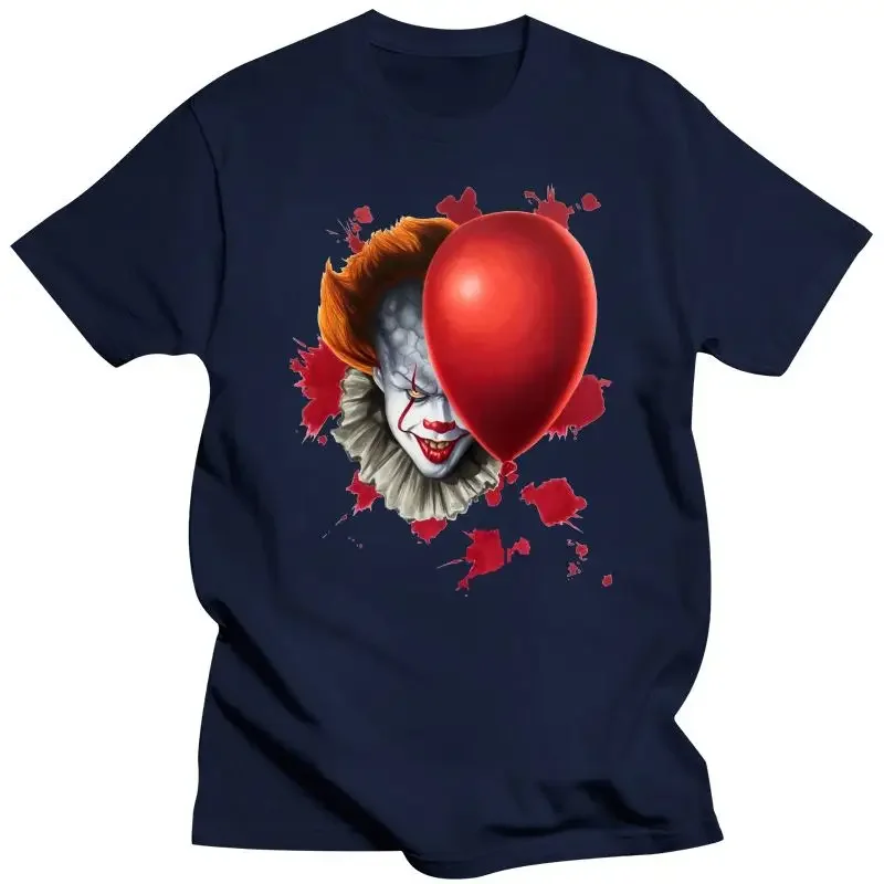 Mens Clothing  Authentic Horror Clown Pennywise Unique Fashion Mens Womens Men Tops Tee T Shirt  Trends Tops T-Shirt