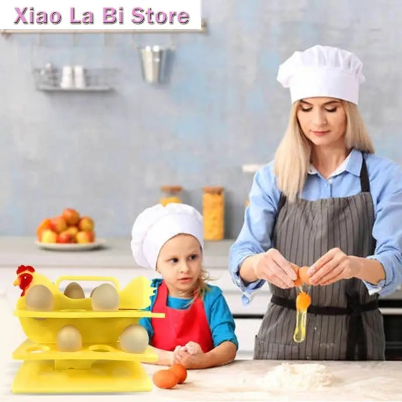 XXFD سيليكون بيض صينية تخزين الإبوكسي صب قوالب راتنج حامل البيض لفن DIY