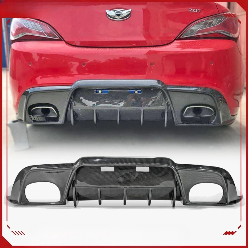 

EPA Carbon Fiber Rear Lip Replacement Rear Bar Surround For Modern Genesis Lawns CoolPad Retrofit