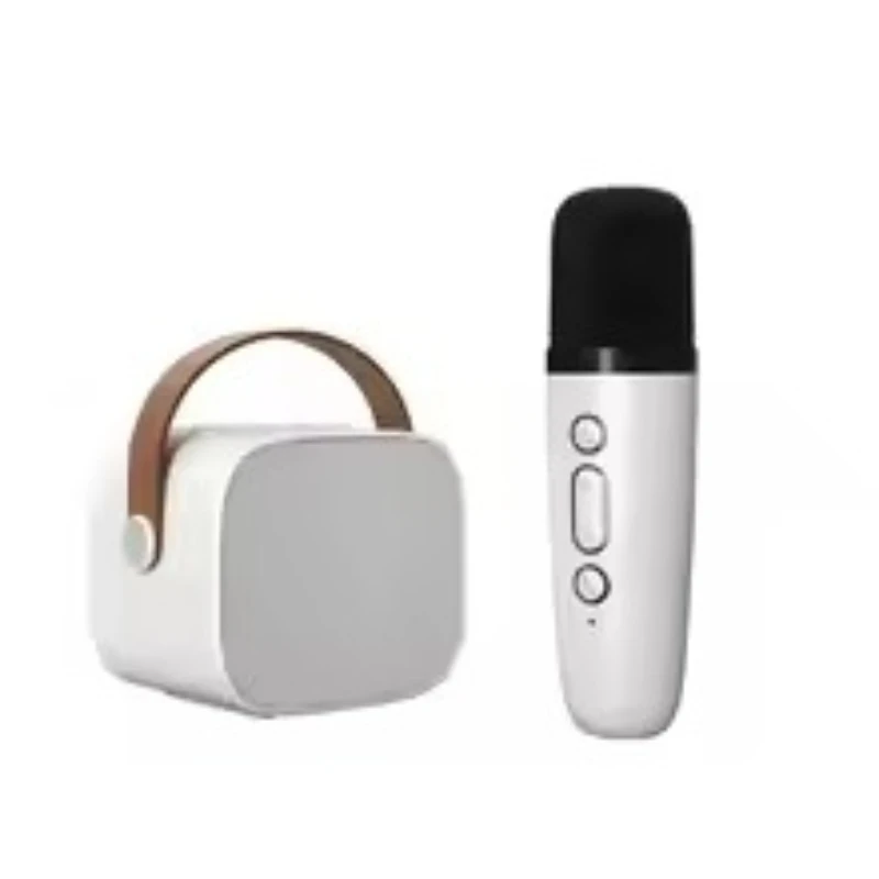 Karaoke Microphone Set Mini Bluetooth Speaker Sound System Best Gift for Children for Home Outdoor Entertainment KTV KID