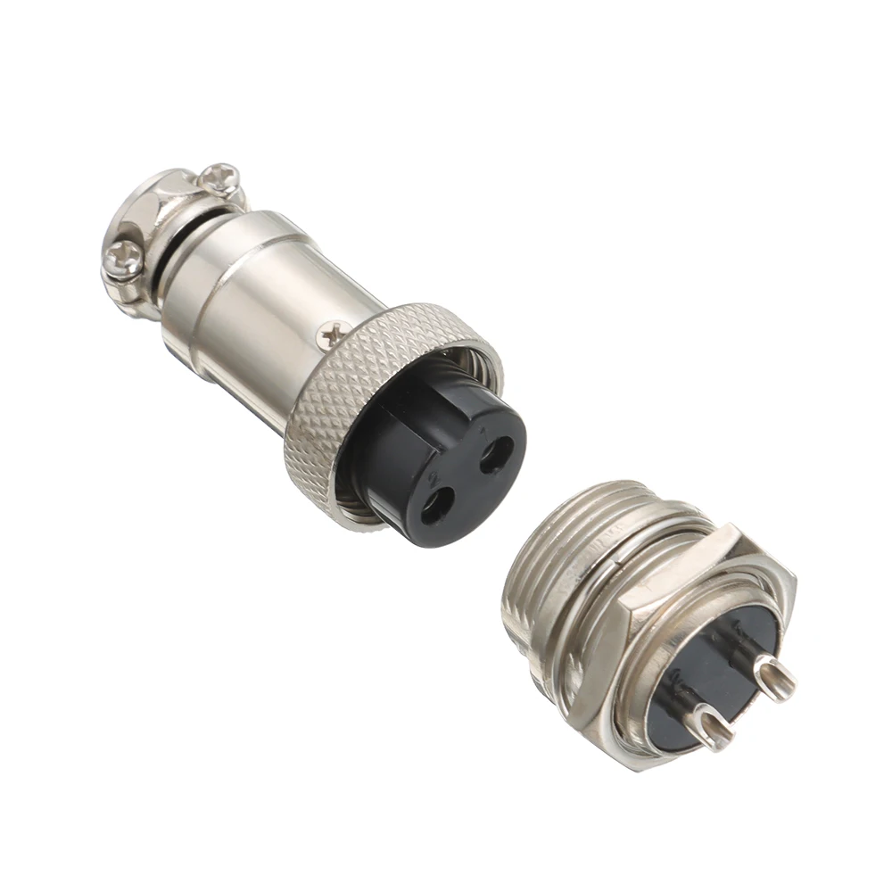 Durable Adapter Panel Aviation Plug GX16 M16 Male / Female  Cable Connector