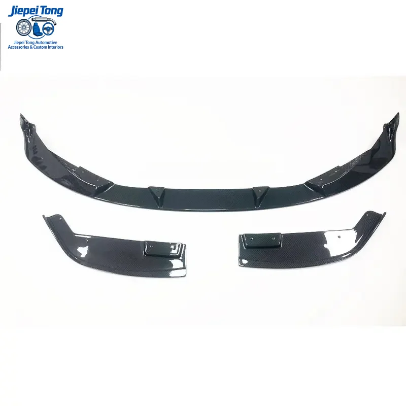

3D Style Dry Carbon Fiber Front Bumper Chin Lip Splitter Spoiler for G8X M3 M4 2019-+