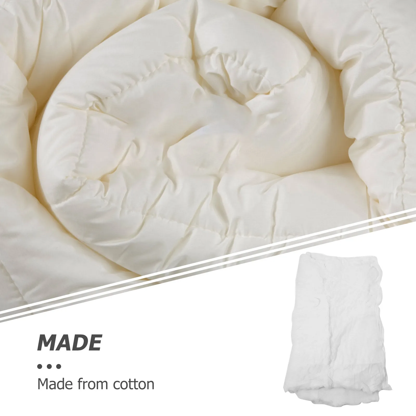 

Lightweight Cotton Batting Quilt Core Roll for DIY Home Crafts Warm Mattress Pad Comfortable Sleeping Solution