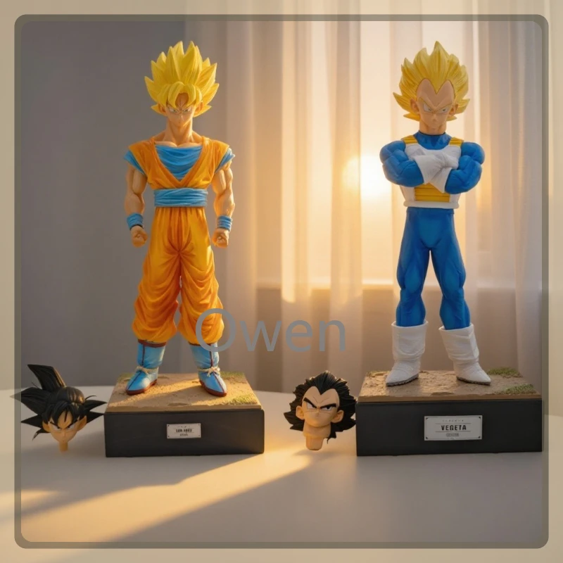 

2 Heads Kakarotto Аниме Dragon Ball Z Warrior Son Goku Фигурка Bejita Yonsei Фигурка Статуя из ПВХ Коллекция Модель Игрушка в подарок