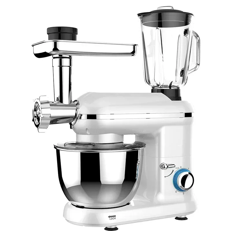 1000W 3 in 1 Multi-function Planetary Stand Food Mixer with Meat Grinder & 5.5L Bowl