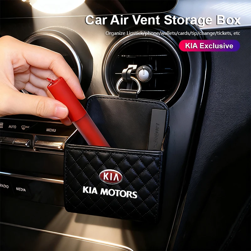 Leather Car Air Ven… - image