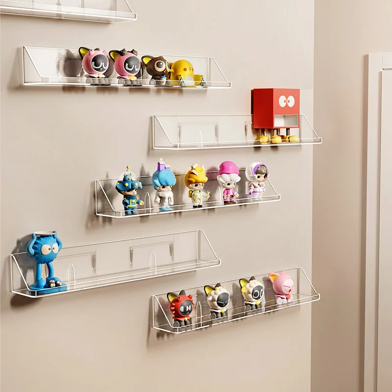 Doll Blind Box Display Rack Wall Hanging Wall Storage Rag Doll Display Box Transparent Acrylic Lego Figure Storage Rack Storage