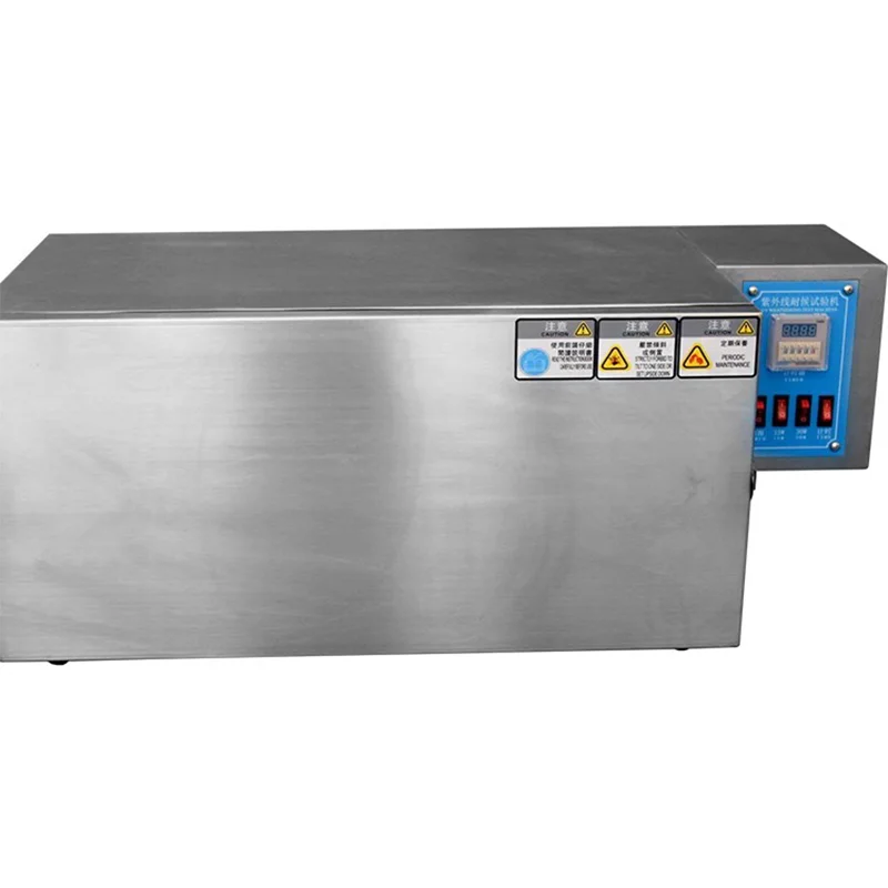 aging tester UV accelerated chamber Yellowing resistance Climate