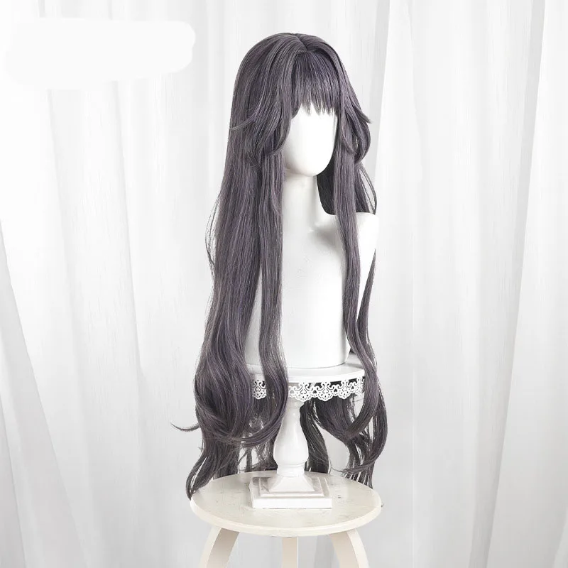 Pelucas de Cosplay Waguri Kaoruko de 90cm para mujer, flores fragantes con dignidad, peluca de Cosplay, pelo sintético resistente al calor + gorro de peluca
