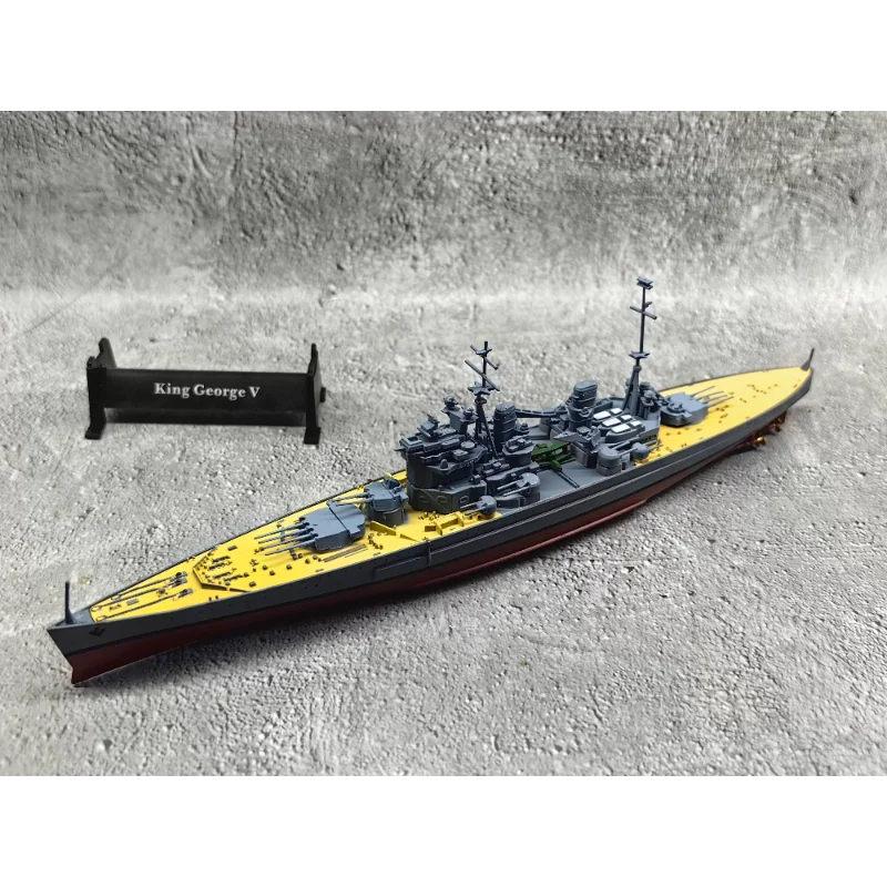 

Литой под давлением масштаб 1/1000, британский Второй мировой войны, король Джорджа V, модель линкора из сплава, Коллекционная игрушка, подарок, сувенир, демонстрационный орнамент